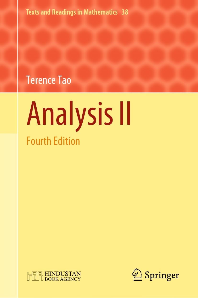Analysis 2 4th Edition - Terence Tao