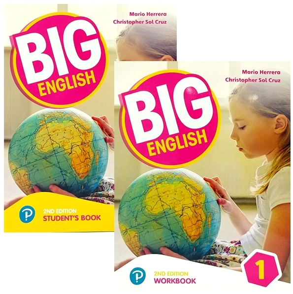 Big English 1 (2nd Second Edition) Pupil's Book and Activity Book with Downloadable Audios CD