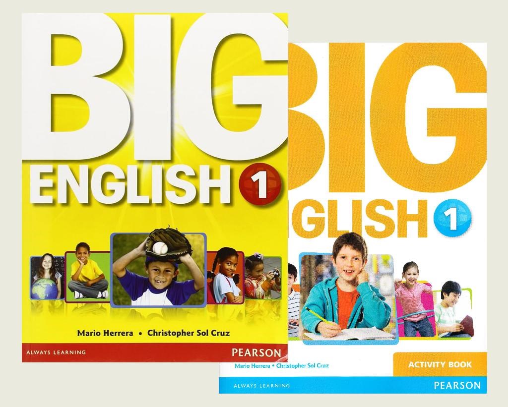 Big English 1 Pupil's Book and Activity Book with Downloadable Audios 