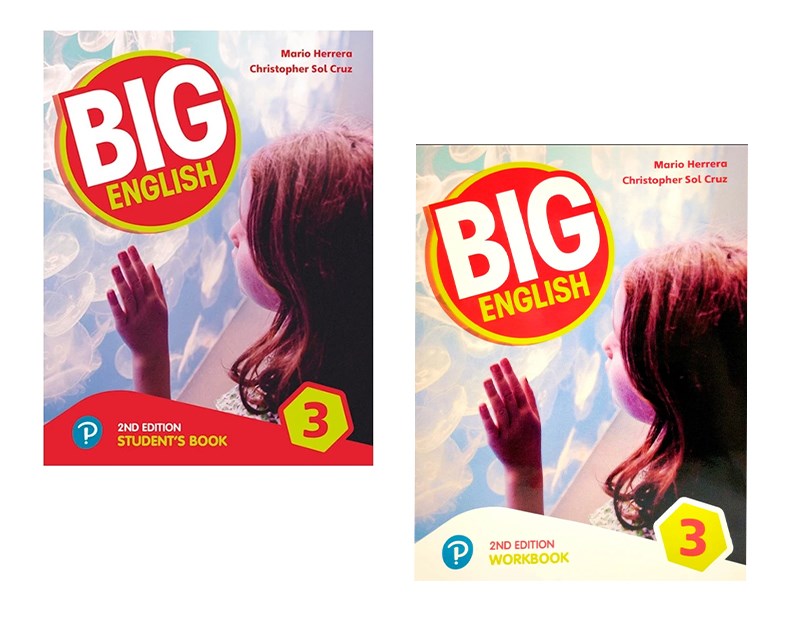 Big English 3 (2nd Second Edition)  Pupil's Book and Activity Book with Downloadable Audios CD
