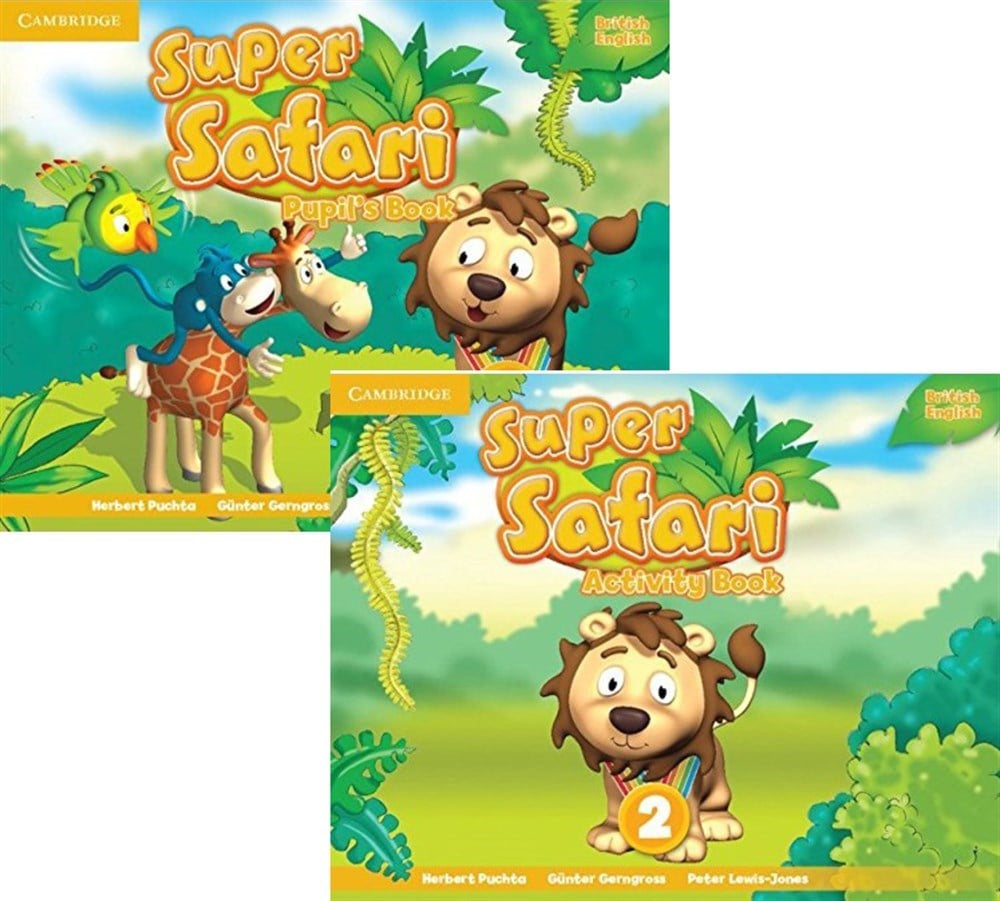 Cambridge Super Safari 2 Pupil's Book and Activity Book