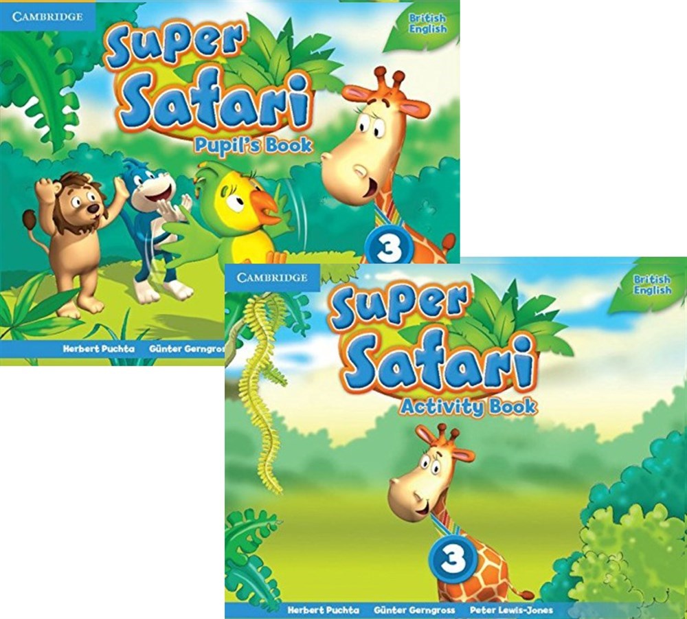 Cambridge Super Safari 3 Pupil's Book and Activity Book