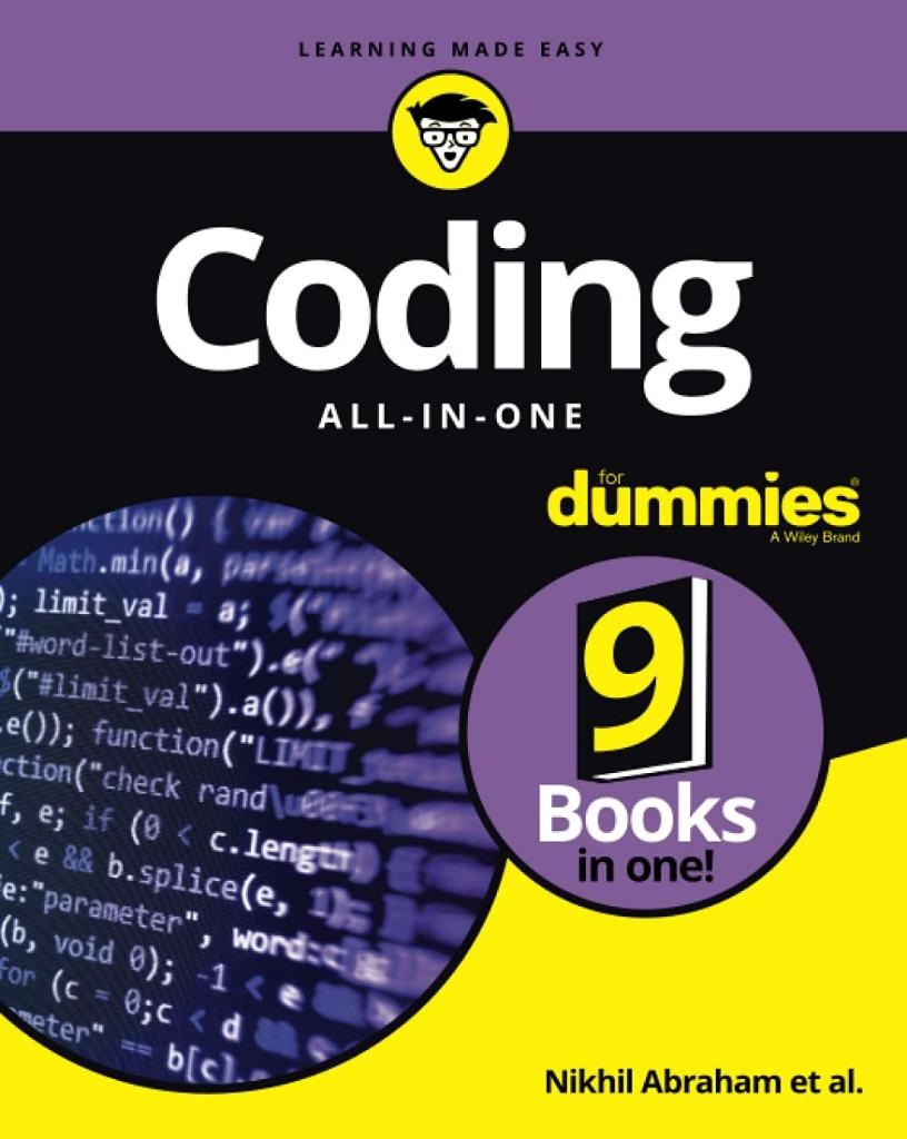 Coding All-in-One For Dummies 1st Edition by Nikhil Abraham