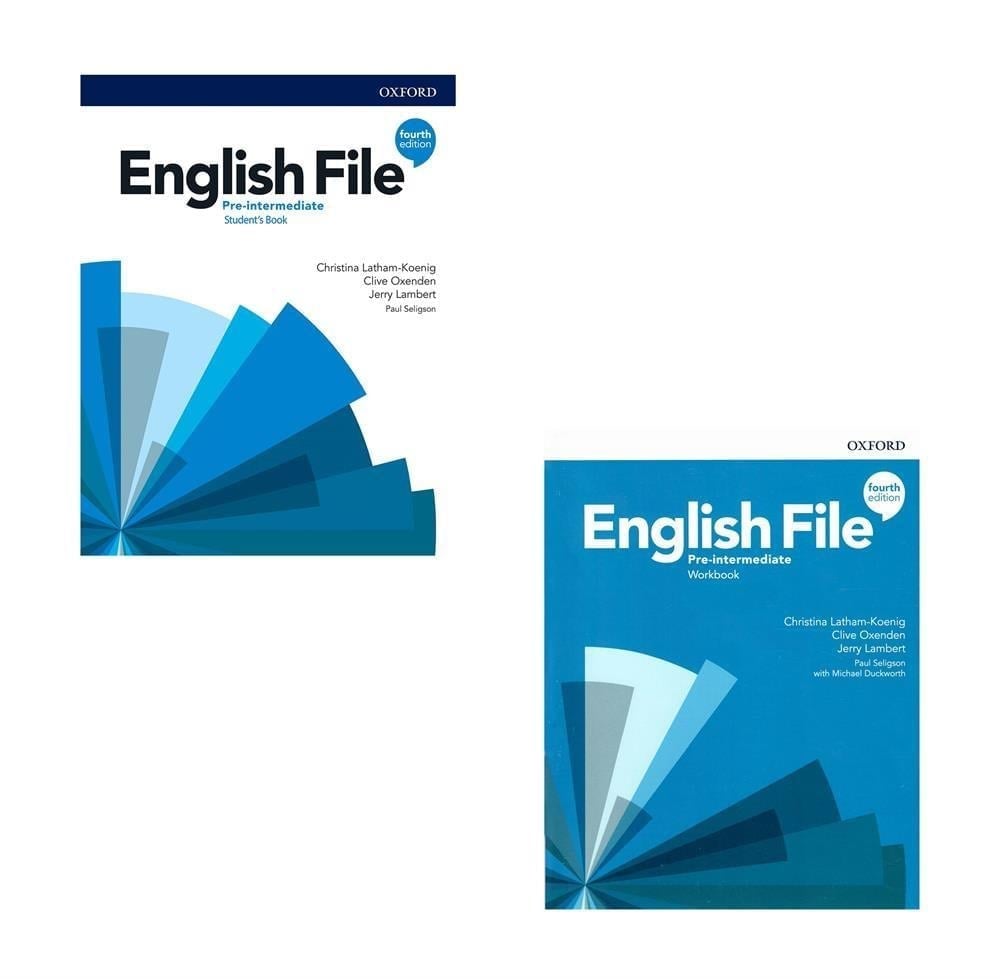 English File Pre-intermediate Student's Book + Workbook + CD 4th (KOD YOKTUR)