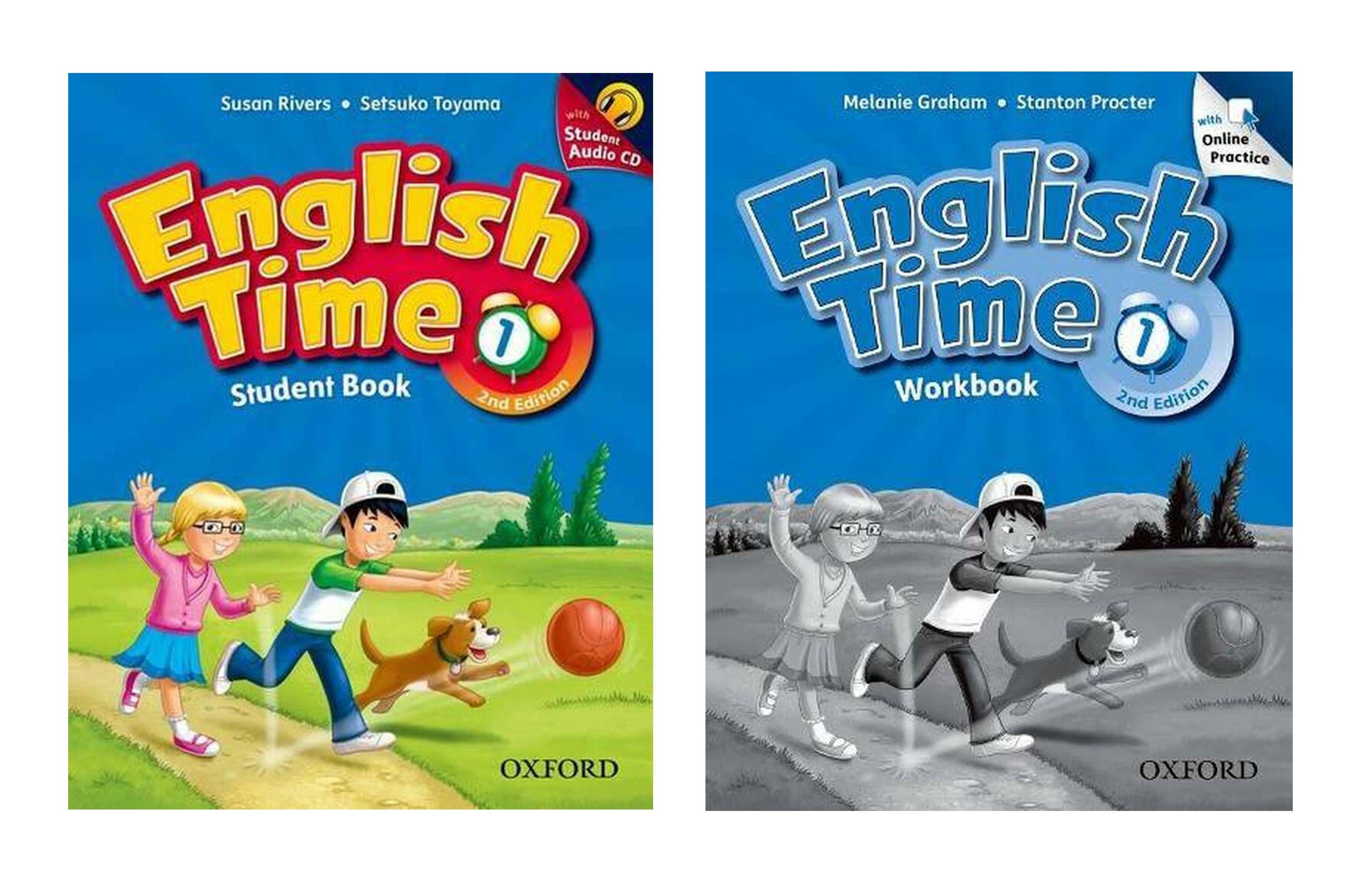 English Time 1 (2nd Ed.) Student Book + Workbook + CD