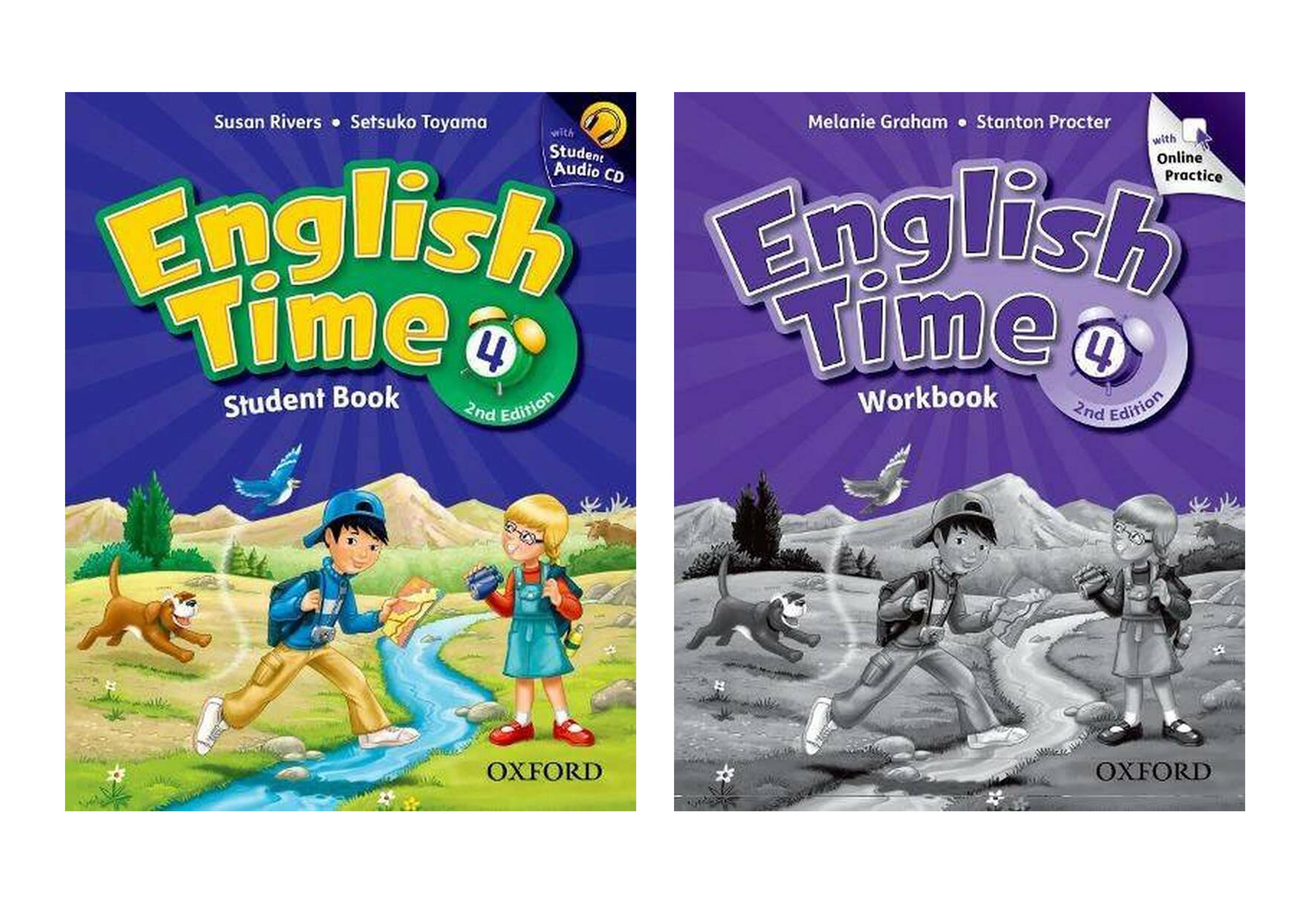 English Time 4 (2nd Ed.) Student Book + Workbook + CD