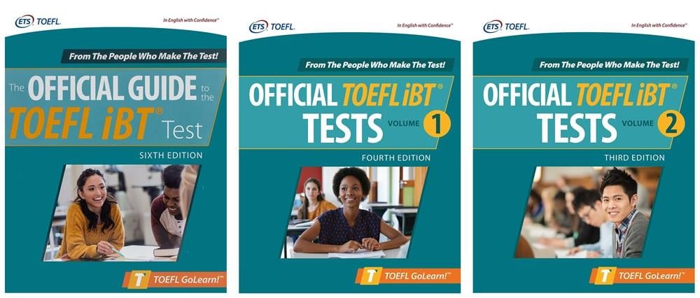 ETS Official Guide To The Toefl Ibt Test + Volume 1 + Volume 2 - 3 Kitap + 3 CD
