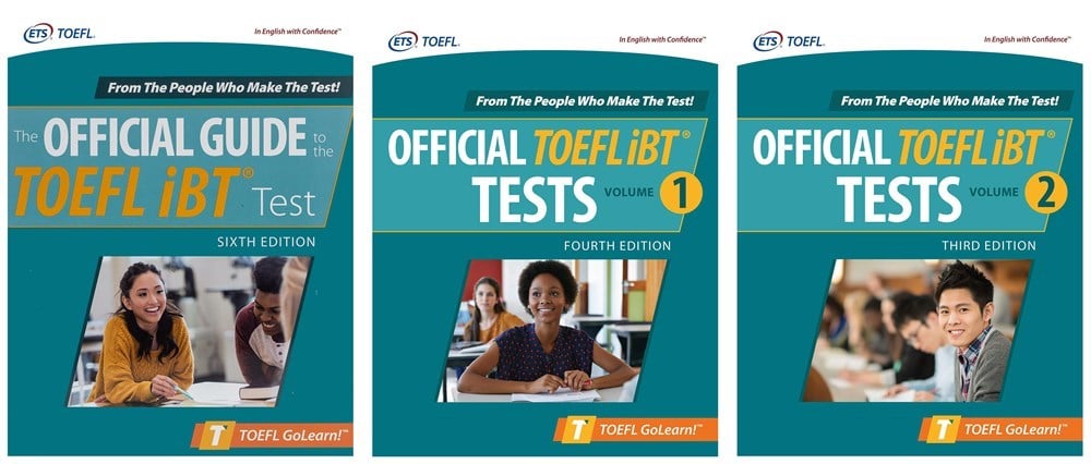 ETS Official Guide To The Toefl Ibt Test + Volume 1 + Volume 2 - 3 Kitap + 3 CD