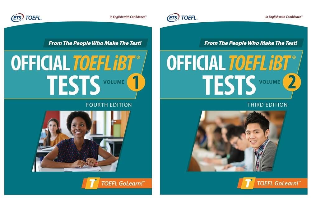 ETS Official Toefl Ibt Tests With Audio Volume 1 (4th Ed.) + Volume 2 (3rd Ed.)