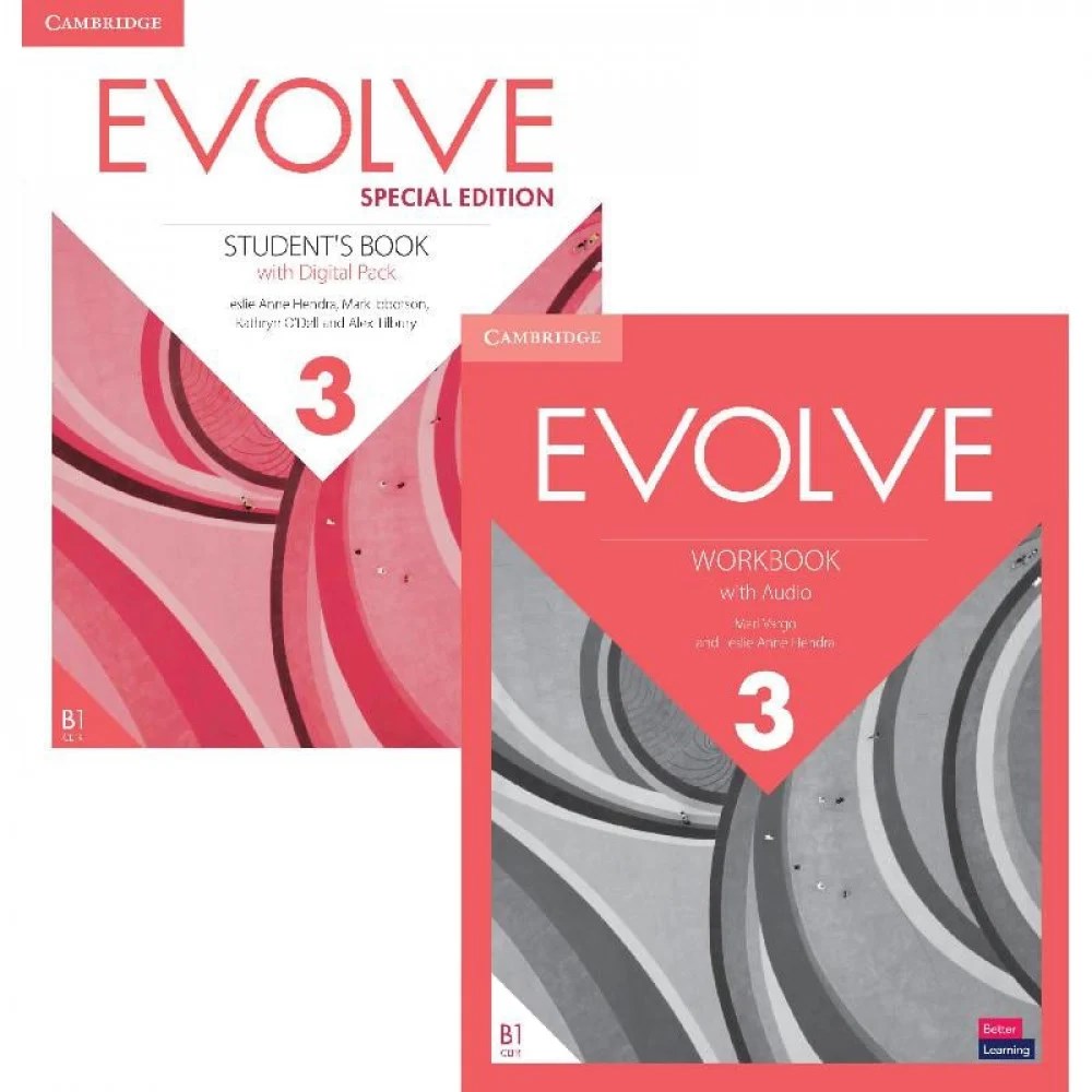 Evolve 3 Student's Book and Workbook ( Downloadable CD li versiyon – Online KOD YOKTUR )