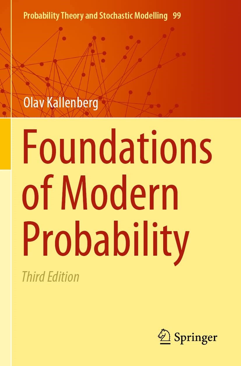 Foundations of Modern Probability 3rd Edition - Olav Kallenberg