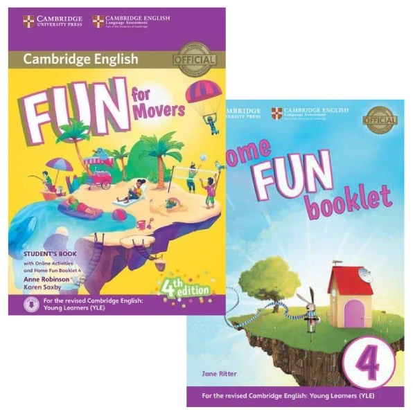 Fun for Movers Student's Book (4th edition) with Audio and Home Fun Booklet 4 