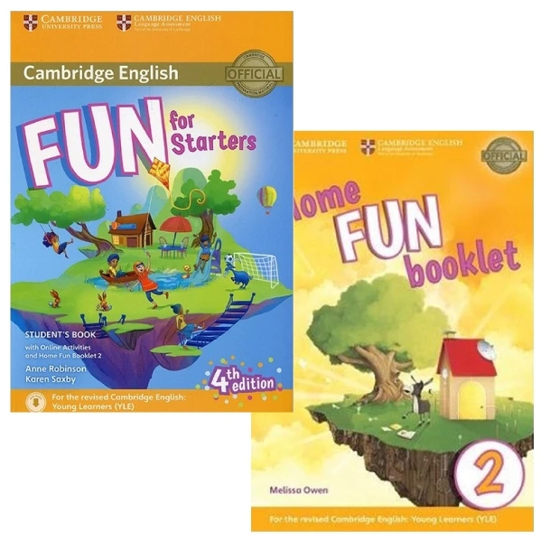 Fun for Starters Student's Book (4th edition) with Audio and Home Fun Booklet 2 