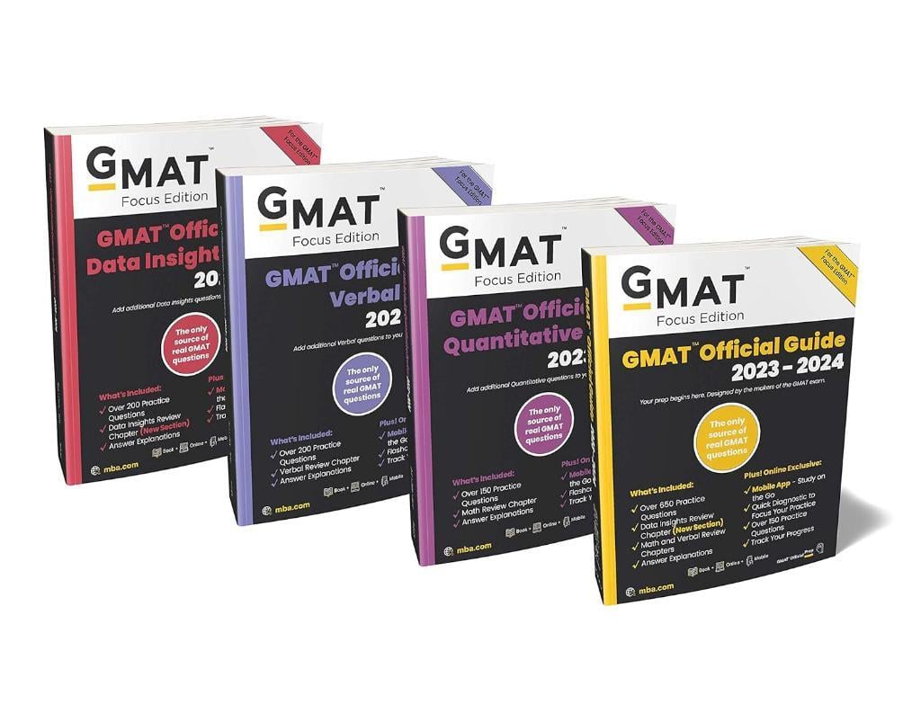 GMAT Official Guide 2023-2024 Bundle, Focus Edition: Includes GMAT Official Guide + GMAT Quantitative Review + GMAT Verbal Review + GMAT Data Insights Review + Online Question Bank ONLINE Kaynaklara erişim - KAPLAN