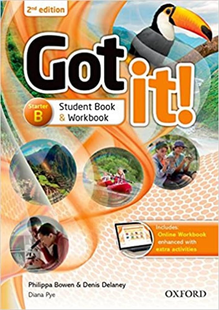 Got It! Plus 2nd Edition Starter B Student Book & Workbook  + CD