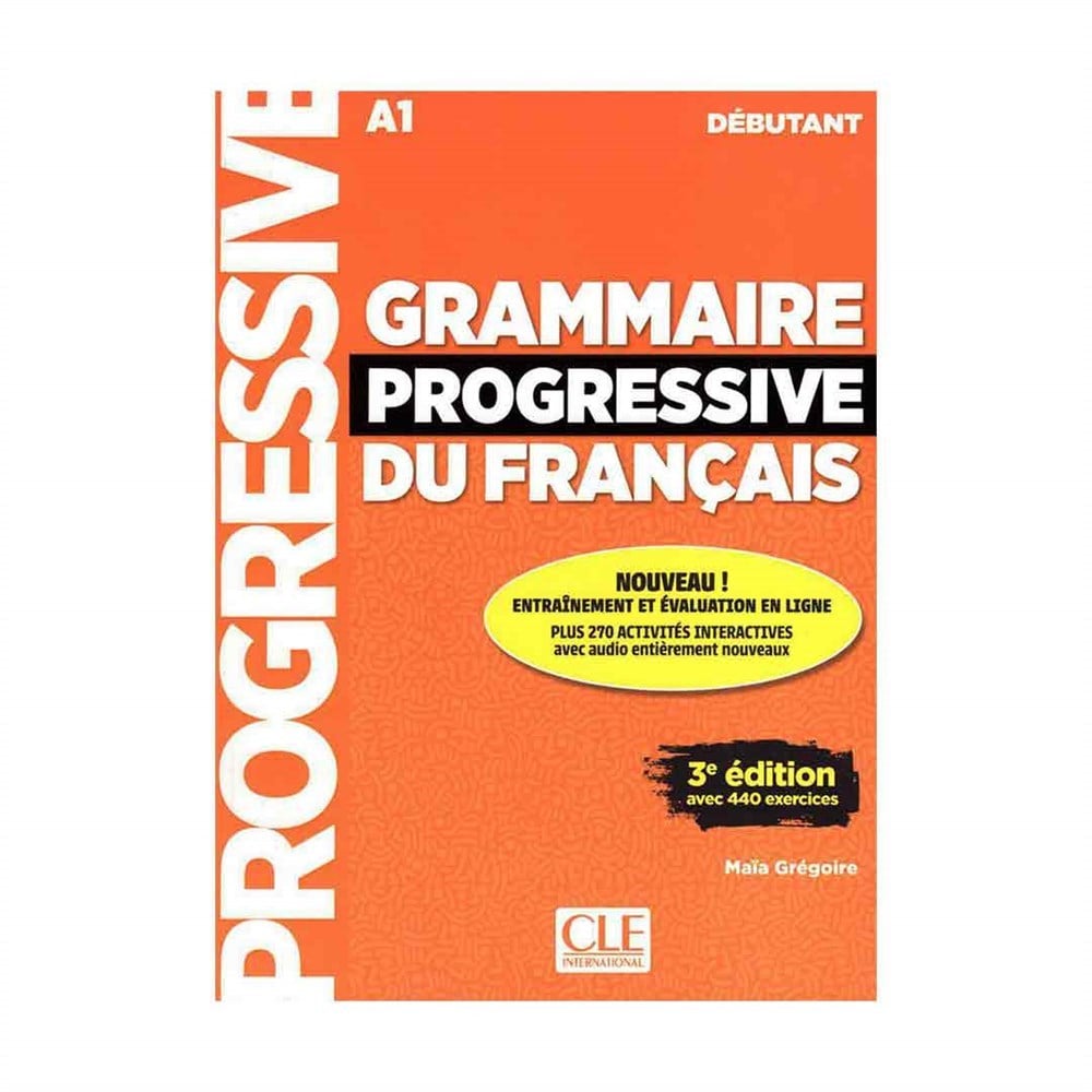 Grammaire progressive du français A1 - Livre + Corriges + Downloadable CD