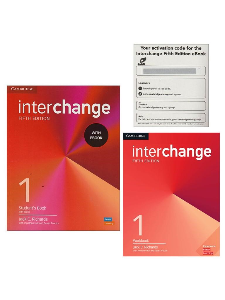 Interchange 1 Fifth Edt. Student's Book+Workbook+Access Code