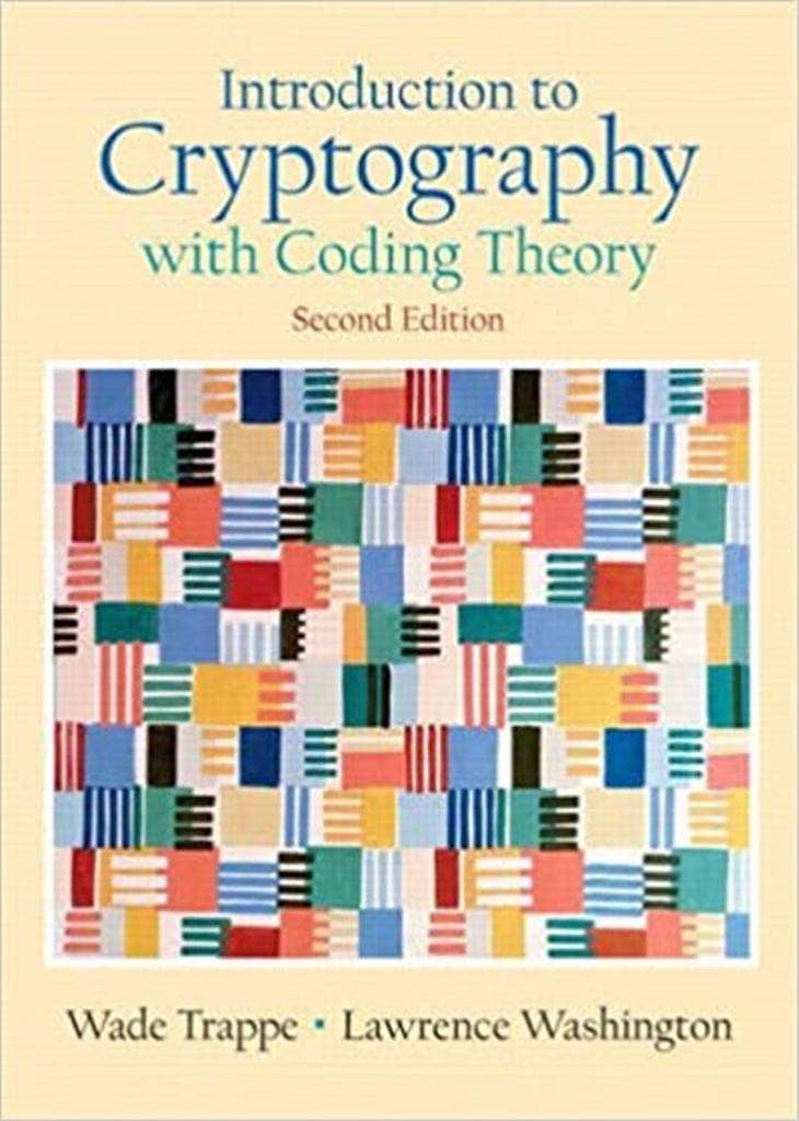 introduction to cryptography with coding theory 2nd (trappe, washington)