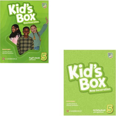 Kid's Box New Generation Level 5 Pupil's Book and Activity Book (Downloadable CD li versiyon – Online KOD YOKTUR)
