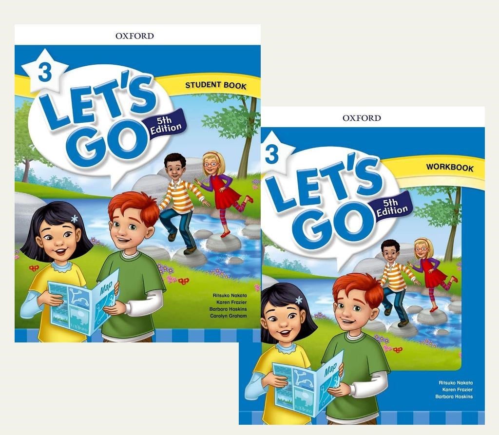 Let's Go: Level 3: Student Book + Workbook with Downloadable Audios