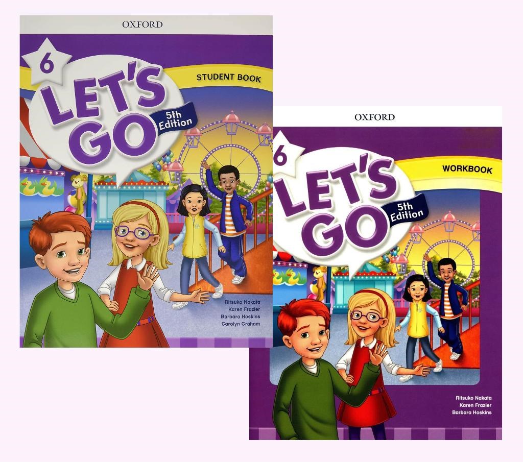 Let's Go: Level 6: Student Book + Workbook with Downloadable Audios