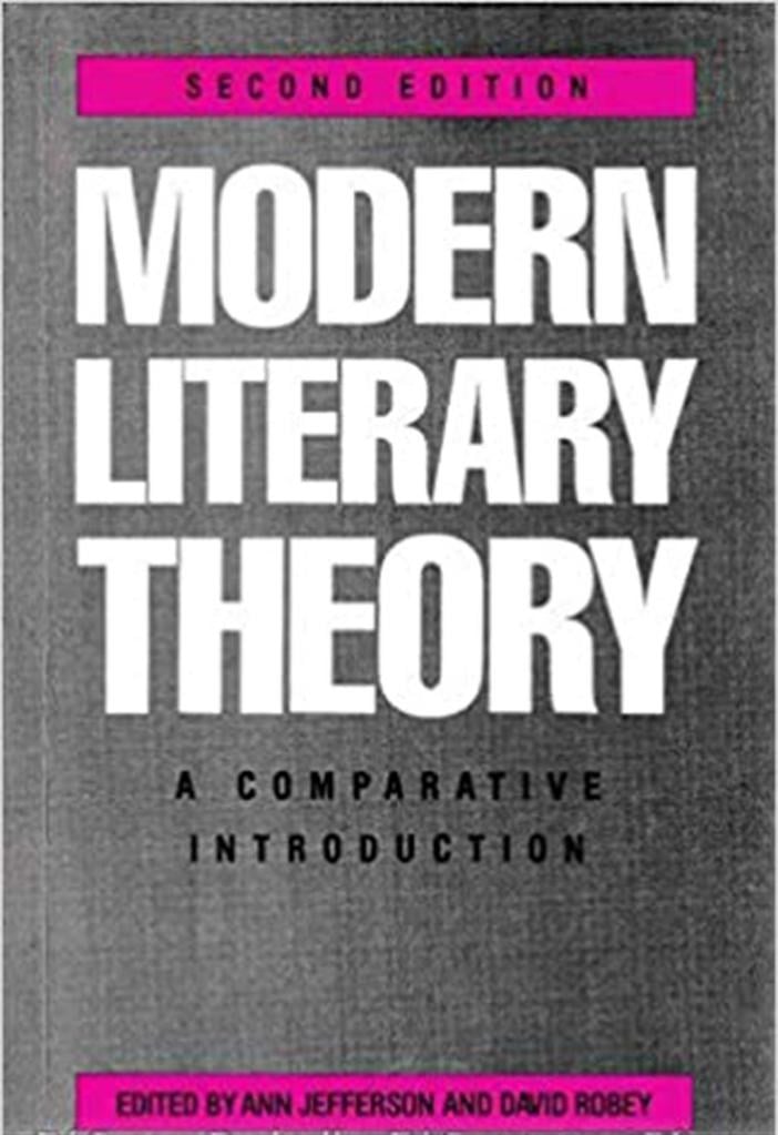 modern literary theory 2nd (jeffeson, robey)