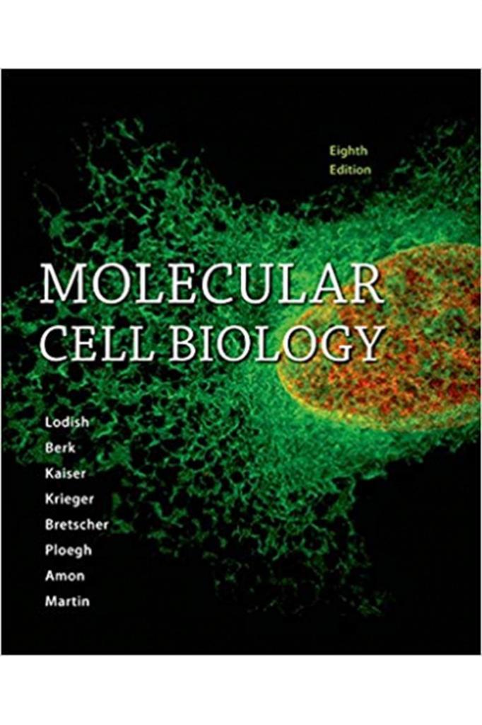 molecular cell biology 8th (lodish, berk, kaiser, krieger, bretscher, ploegh, amon, martin)