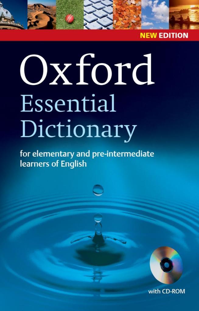Oxford Essential Dictionary, New Edition With Cd-rom