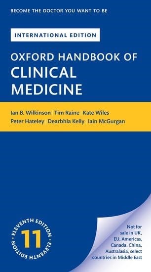 Oxford Handbook of Clinical Medicine Internatiol Edition 11th - Wilkinson, Raine, Wiles, Hateley