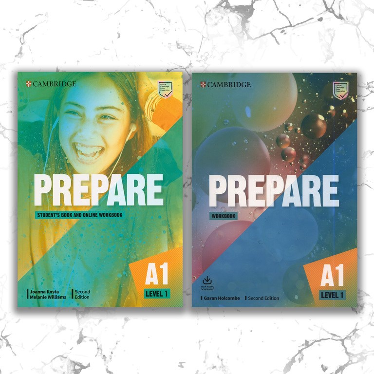 Prepare A1 Level 1 Student's Book with Workbook + Audio CD and Resources  (Online KOD YOKTUR)