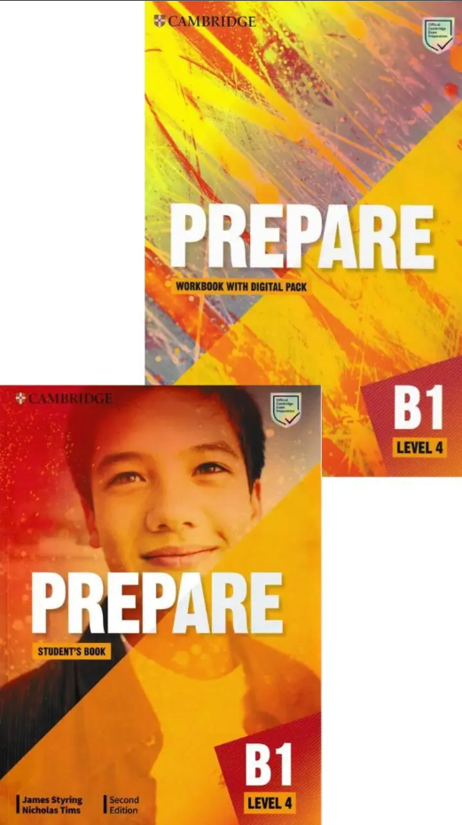 Prepare B1 Level 4 Student's Book with Workbook + Audio CD and Resources  (Online KOD YOKTUR)