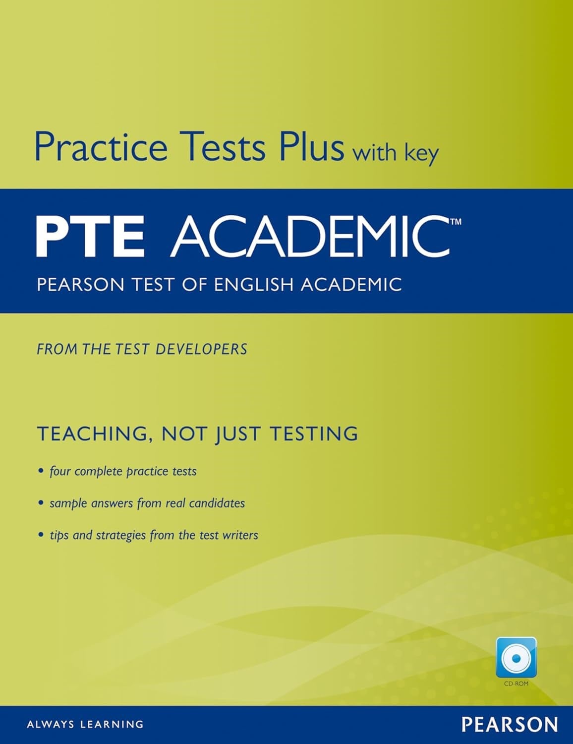 PTE Academic: Pearson Test of English Academic: Practice Test Plus With Key