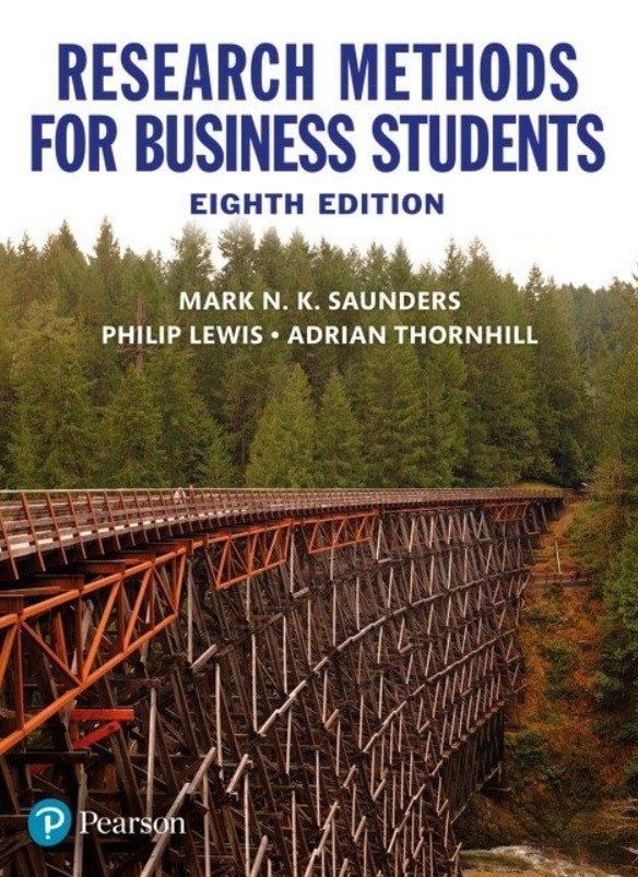 Research Methods for Business Students saunders 8th Adrian Thornhill