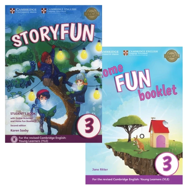 STORYFUN for Movers Level 3 Student's Book (2nd Second Edition) with Audio and Home Fun Booklet 3