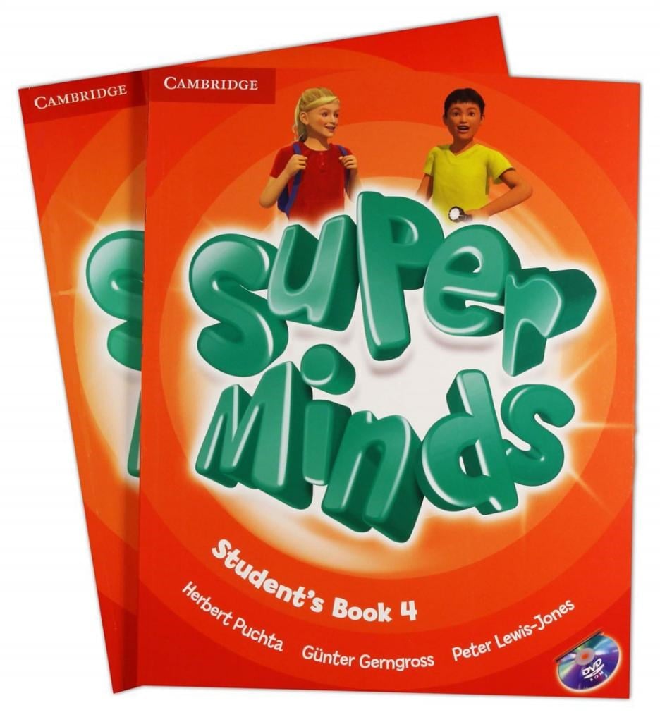 Super Minds Level 4 Student's Book and Workbook with DVD-ROM