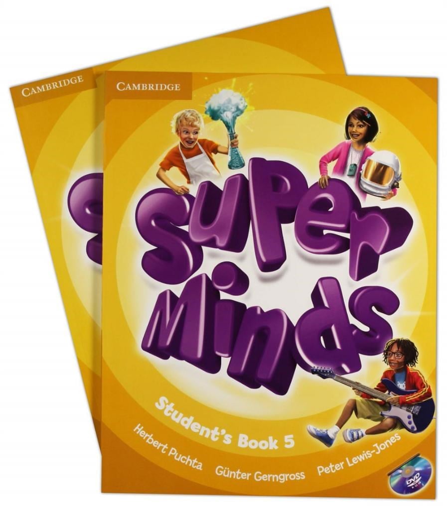 Super Minds Level 5 Student's Book and Workbook with DVD-ROM