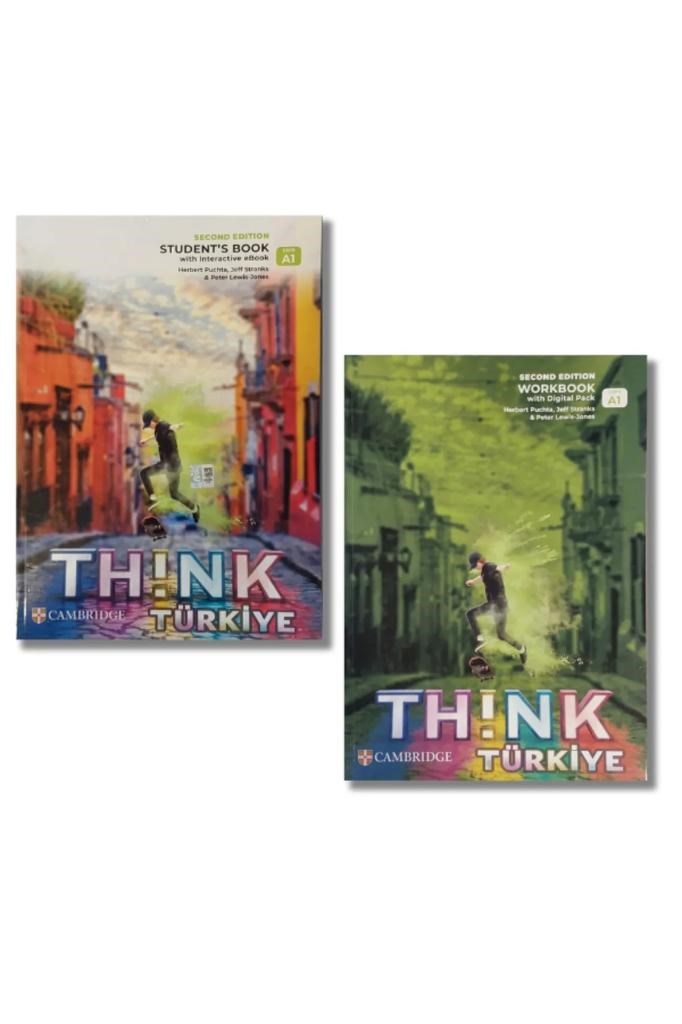 Think Türkiye Second Edition A1 Starter Student's Book and Workbook 2nd Edition ( Downloadable DVD  li versiyon – Online KOD YOKTUR )