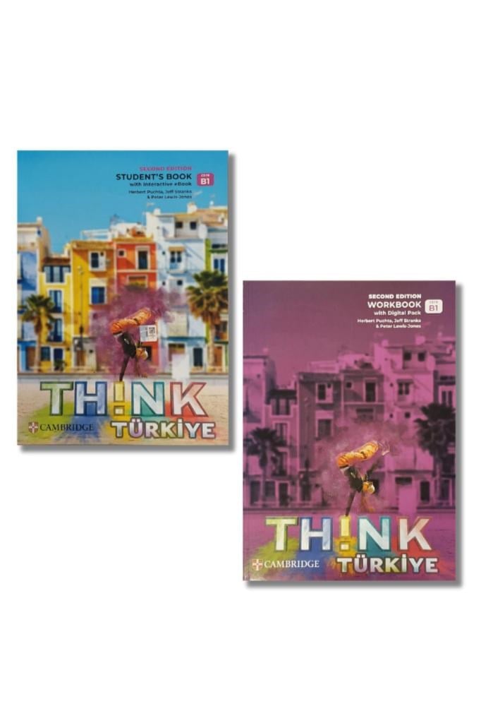 Think Türkiye Second Edition B1 Student's Book and Workbook 2nd Edition ( Downloadable DVD  li versiyon – Online KOD YOKTUR )