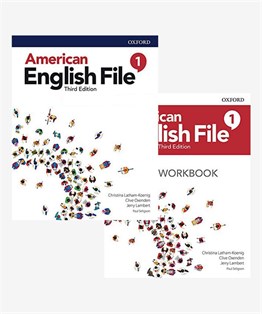 American English File 3th Edition 1 Student's Book + Workbook + CD