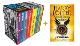 Bloomsbury Harry Potter Boxed Set: The Complete Collection Adult Paperback + Harry Potter And The Cursed Child