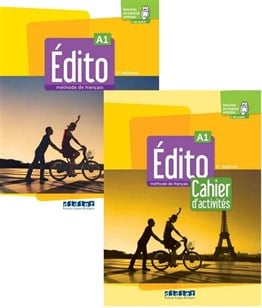 Edito A1 2e édition 2022 Méthode de français Livre de l'élève + Cahier d'exercices + Downloadable Audios