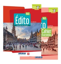 Edito B2 4e édition 2022 Méthode de français Livre de l'élève + Cahier d'exercices + Downloadable Audios