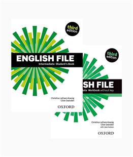 English File intermediate Student's Book + Workbook + CD 3rd Ed.