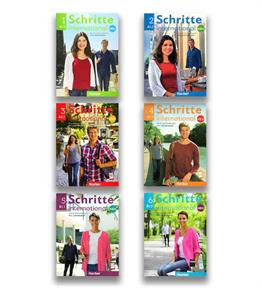 Schritte International Neu 1 ( A1.1 ) + Schritte International Neu 2 ( A1.2 ) + Schritte International Neu 3 ( A2.1 ) + Schritte International Neu 4 ( A2.2 ) + Schritte International Neu 5 ( B1.1 ) + Schritte International Neu 6 ( B1.2 )