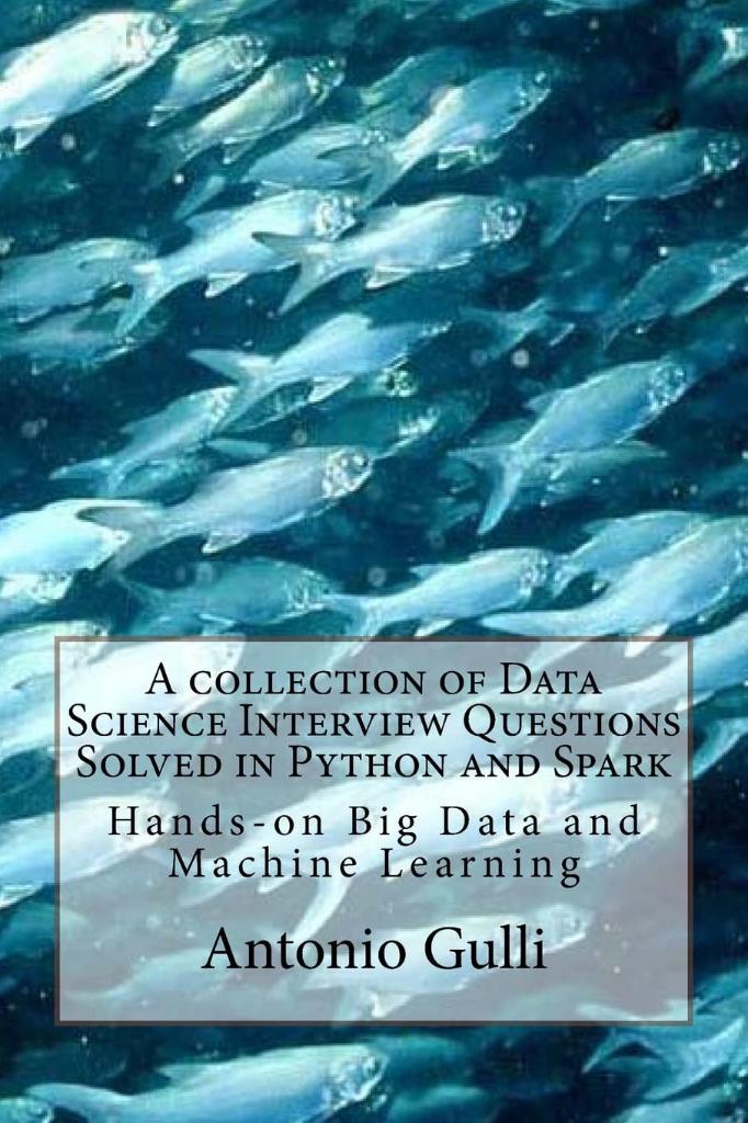 A collection of Data Science Interview Questions Solved in Python and Spark: Hands-on Big Data and Machine Learning (A Collection of Programming Interview Questions) Antonio Gulli