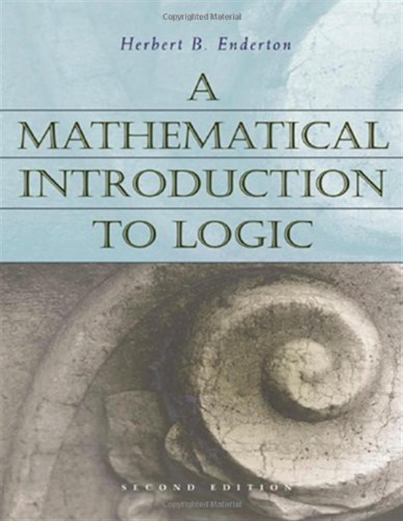 a mathematical introduction to logic 2nd (herbert enderton)