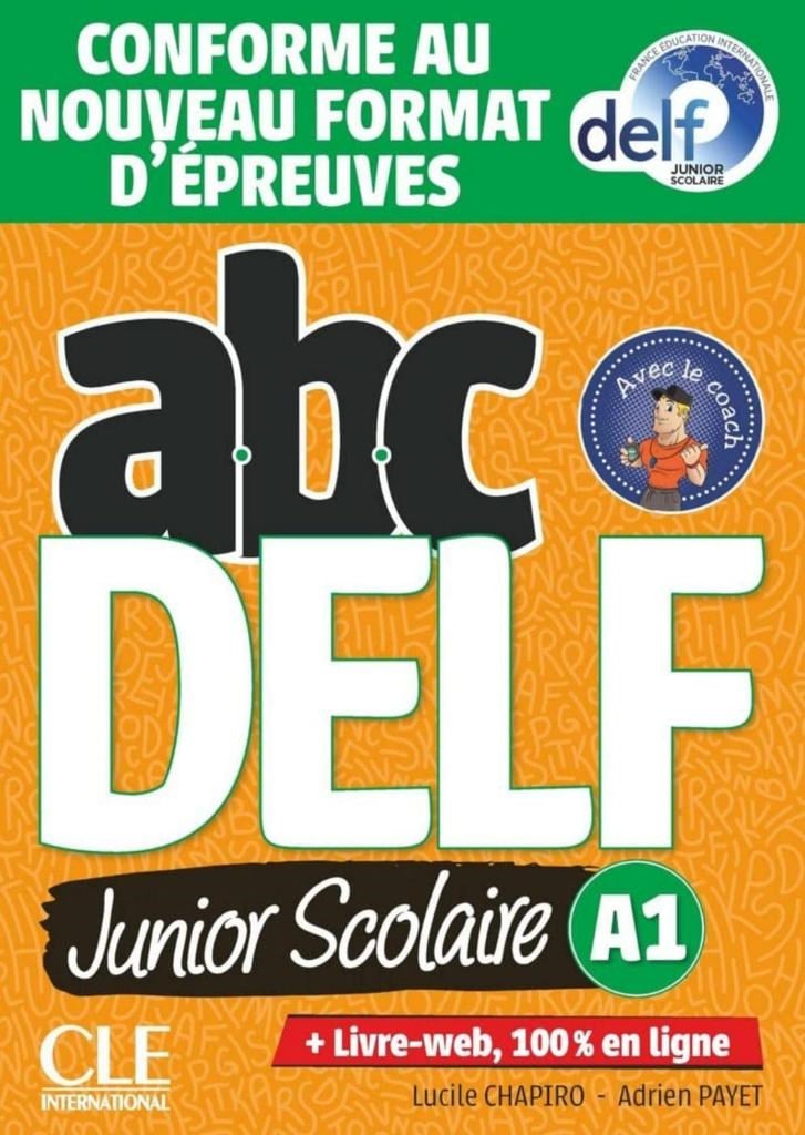 ABC Delf Junior Scolaire niveau A1 + LIVRE + DVD (Audios + Corriges)