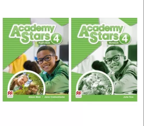 Academy stars 4  Students' Book + workbook + CD