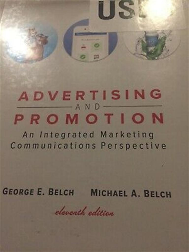 advertising and promotion 11th (george e. belch, michael a. belch)