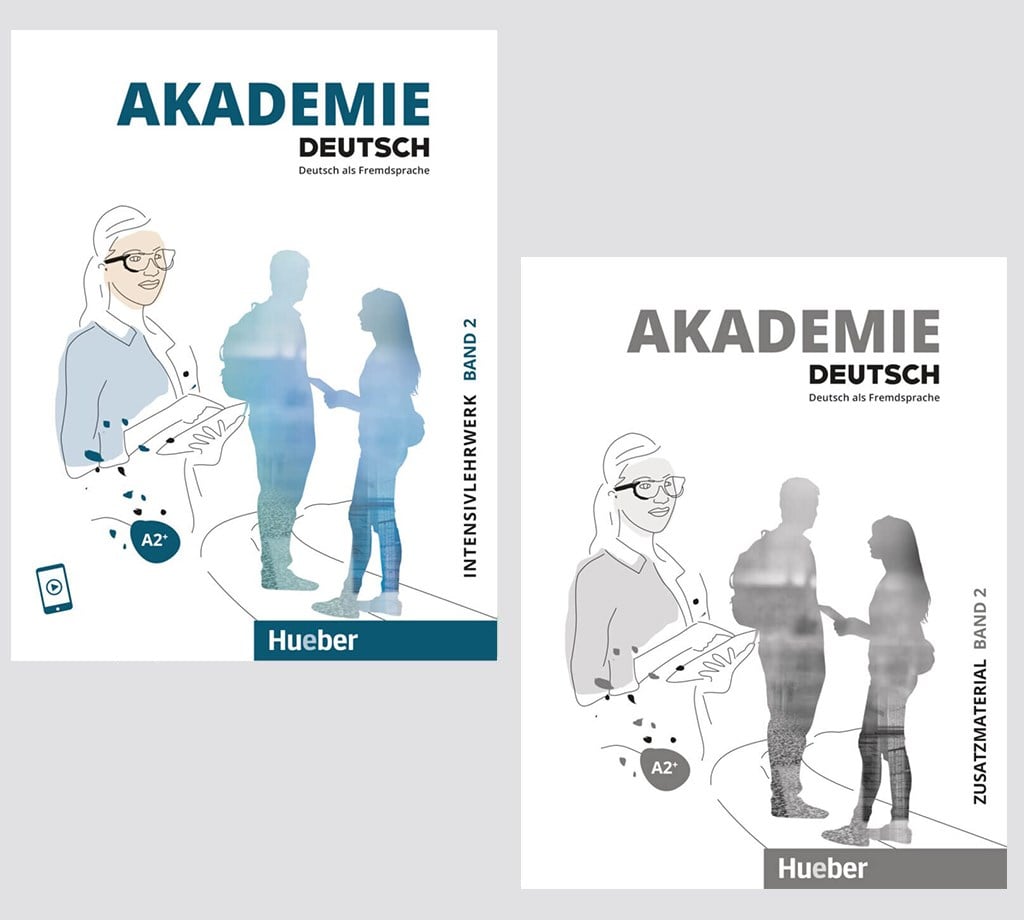 Akademie Deutsch A2+ Intensivlehrwerk und Zusatzmaterialien Band 1 A2+